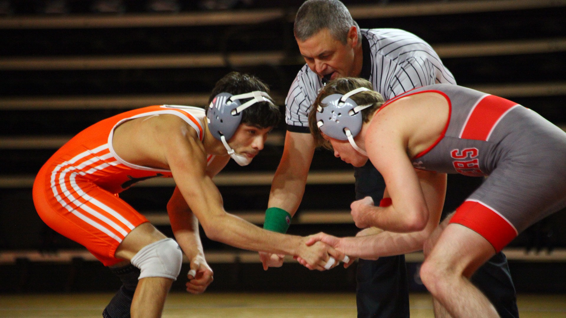 Isaac Ronquillo had the Jimmies' lone victory in a dual at University of Mary on December 19, 2025