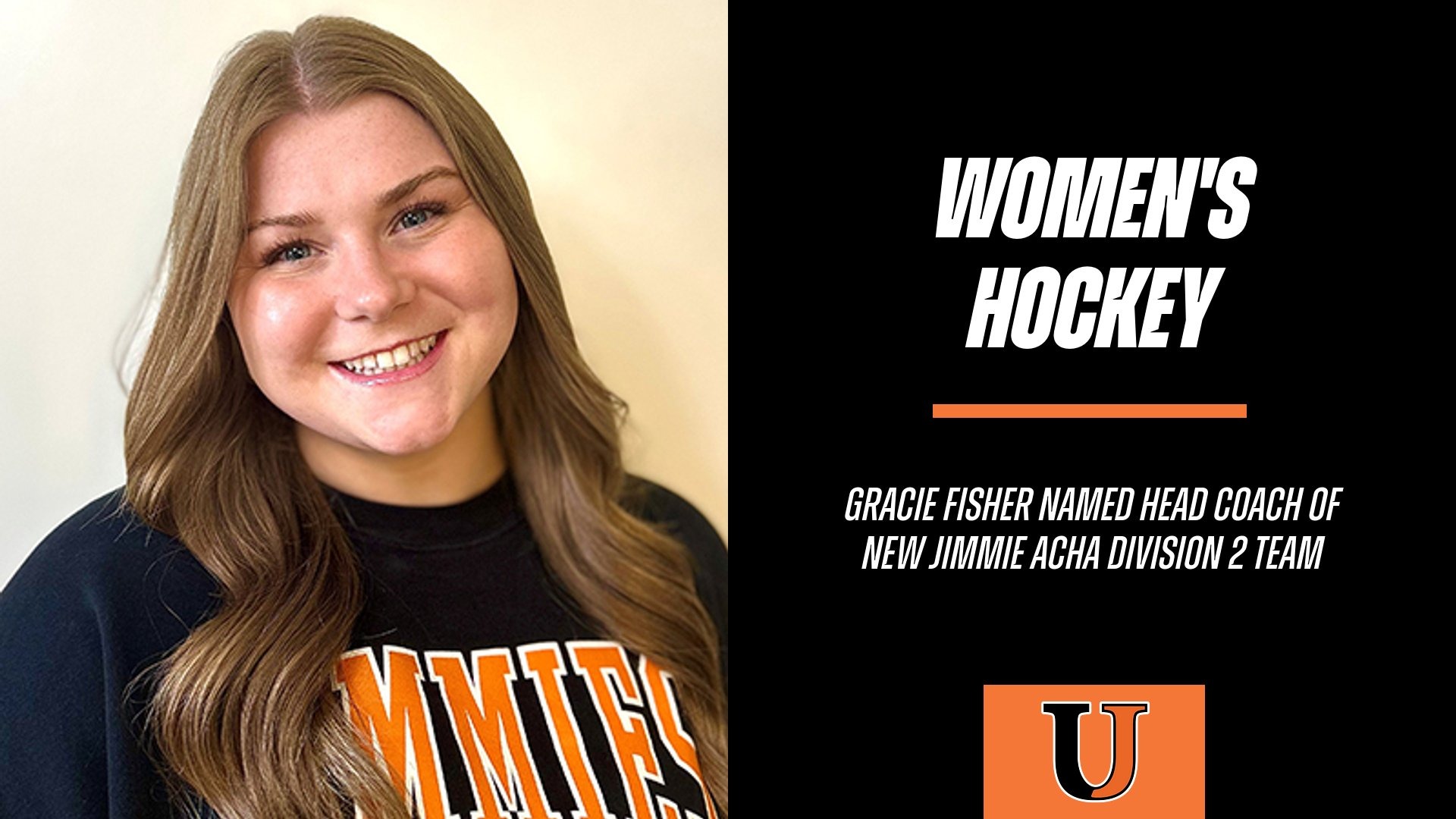 Gracie Fisher has been named the new ACHA D2 women's hockey coach
