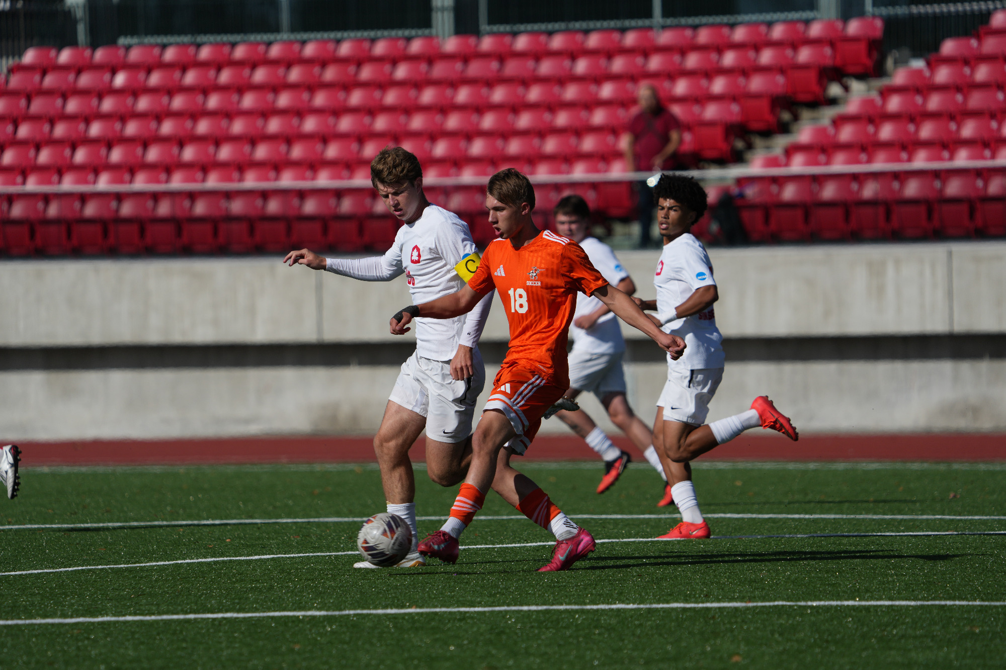 Finley Comstock in action against Simon Fraser (10/10)