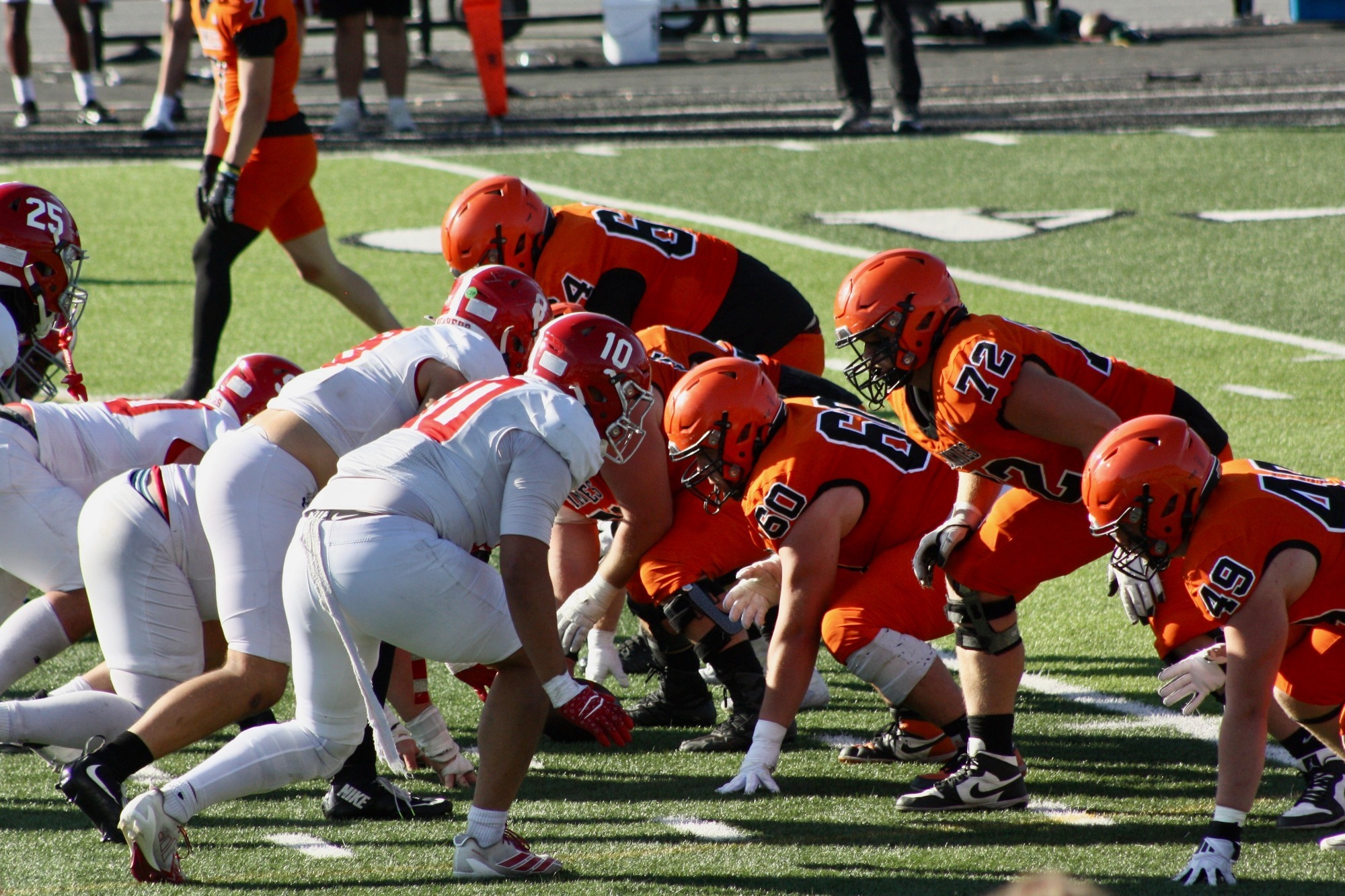 The Jimmie football team hosted Minot State on October 10, 2026