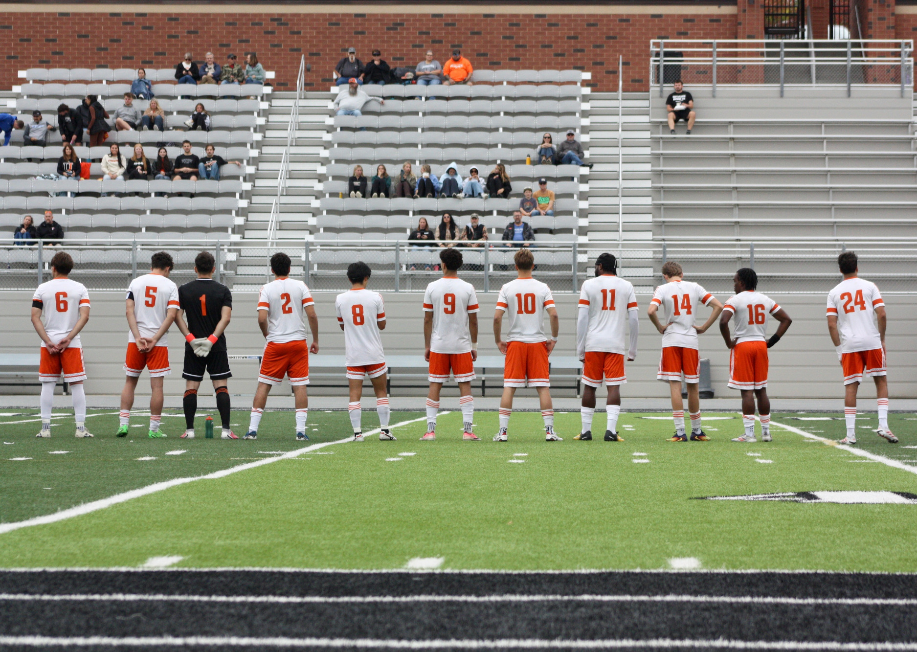 Jamestown men's soccer teams awaits starting lineups against Dakota Wesleyan