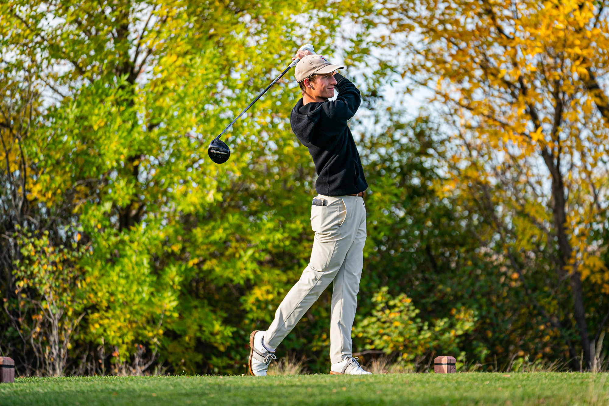Porter Seidel tees off at the Battle in the North (10/5)