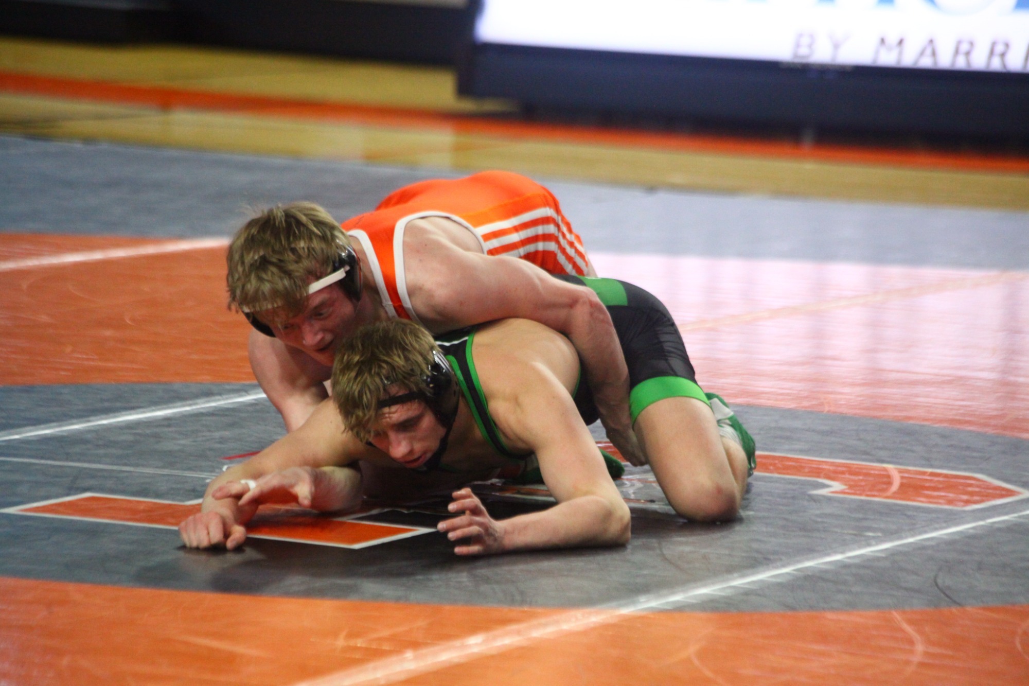 The Jimmie men's wrestling team competed at Northern State on February 13, 2026