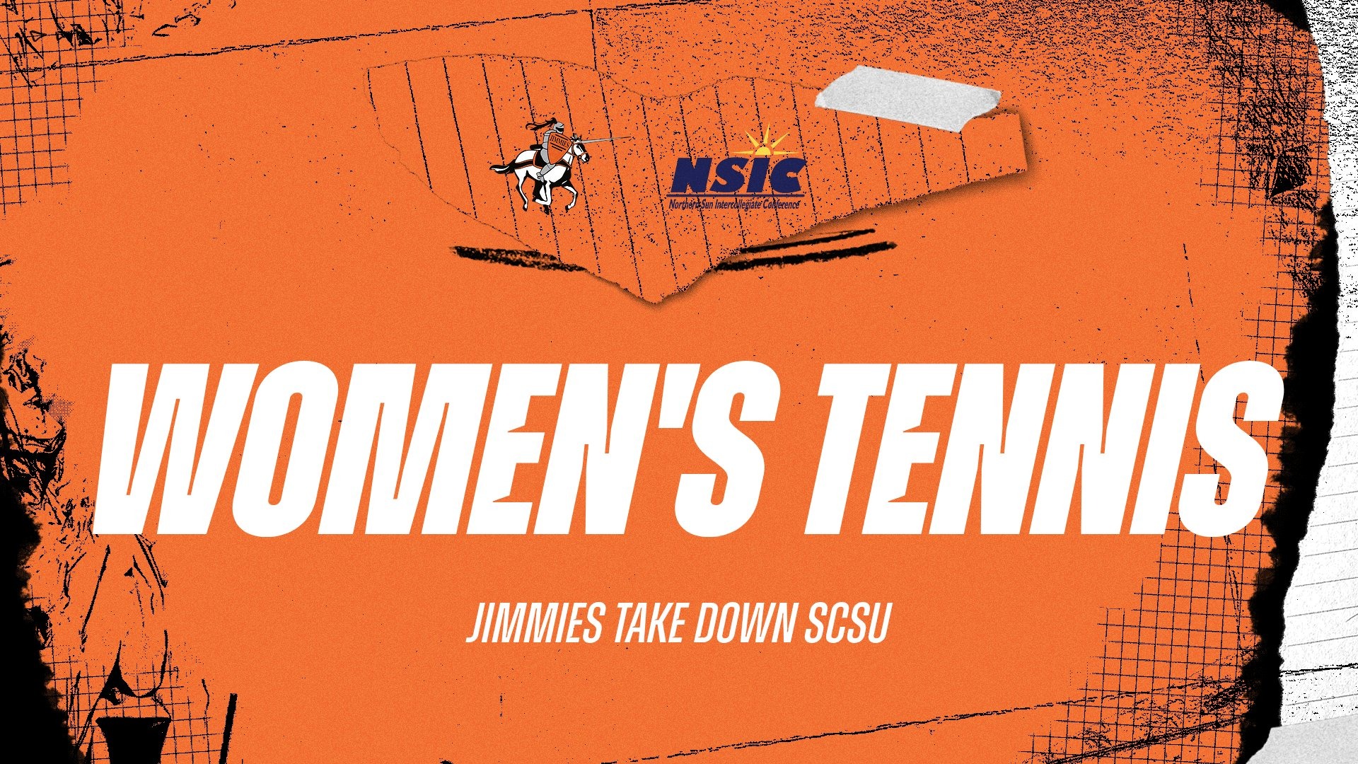 Jimmie tennis picked up a 5-2 win over SCSU on February 21, 2026