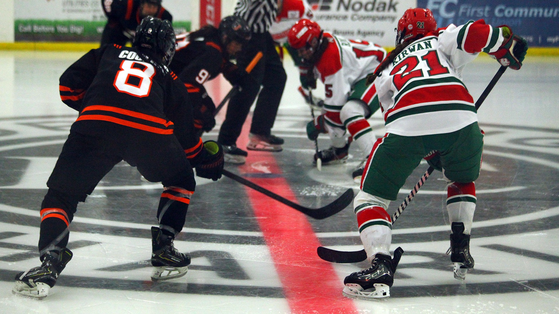 The Jimmie women's hockey team took on Minot State February 28, 2026