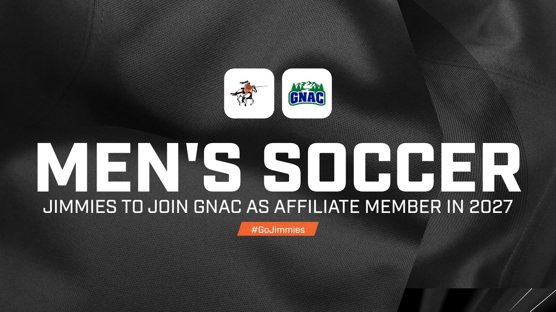 Jimmie men's soccer will join the GNAC as an affiliate member in 2027