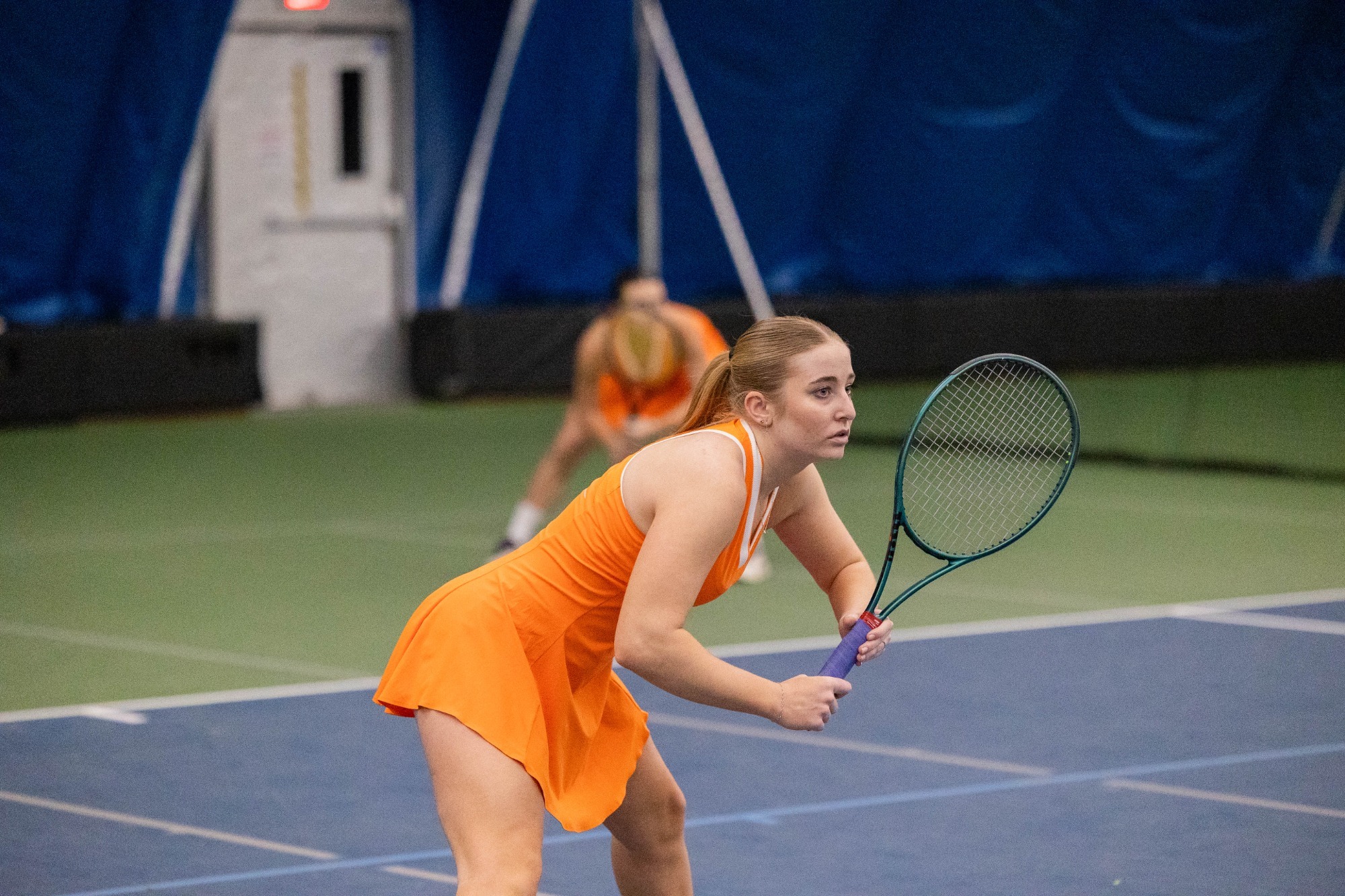 The Jimmie women's tennis team defeated UMary 4-3 on March 28, 2026