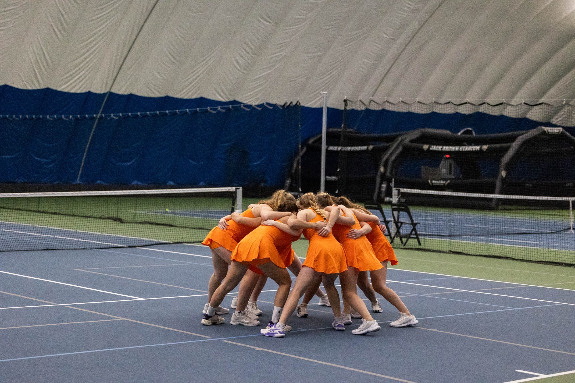 The Jimmie women's tennis team lost to Minnesota Crookston on March 27, 2026