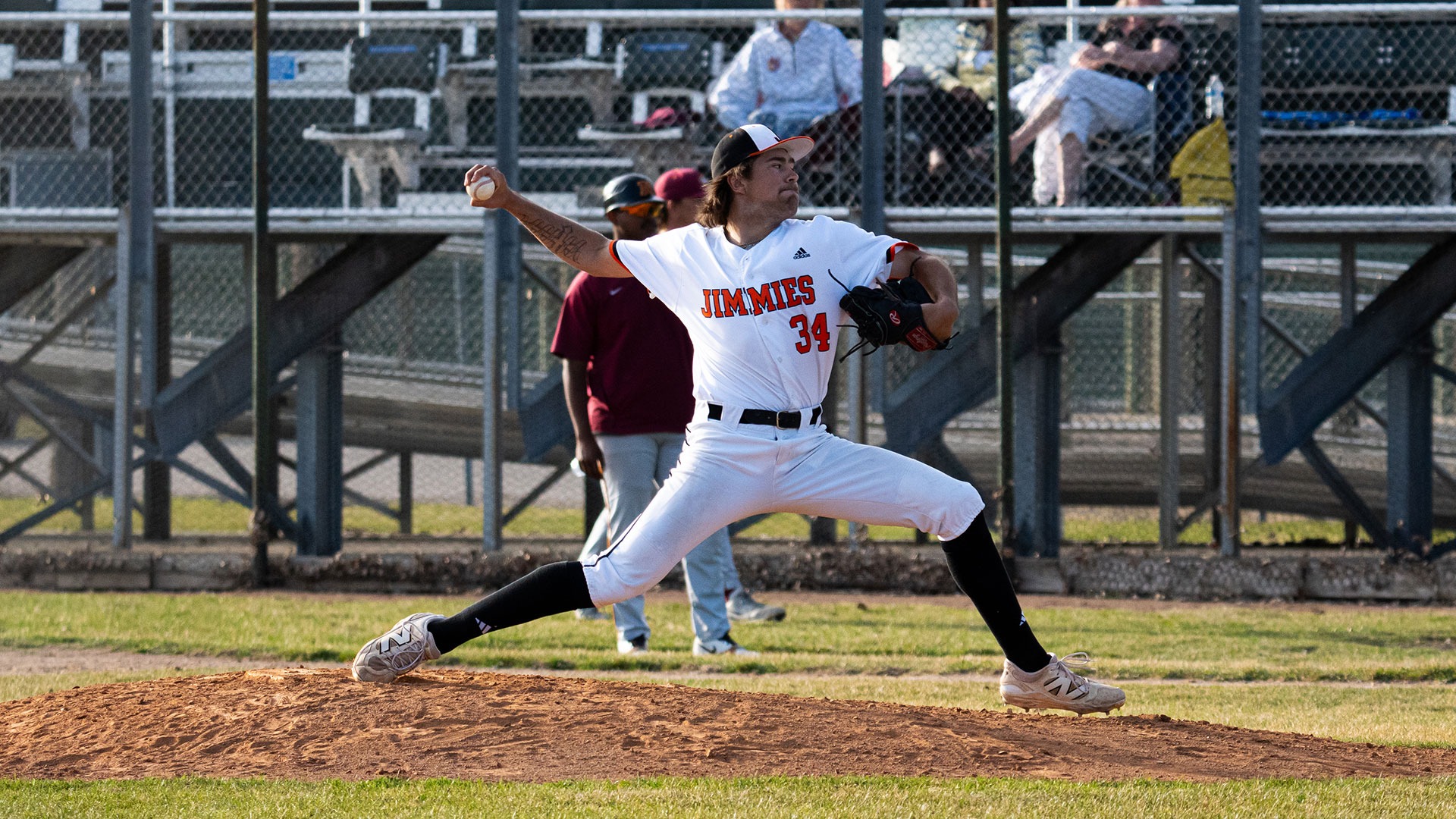 Payton Hochhalter pitched a one-hit shutout for Jamestown on April 19, 2026