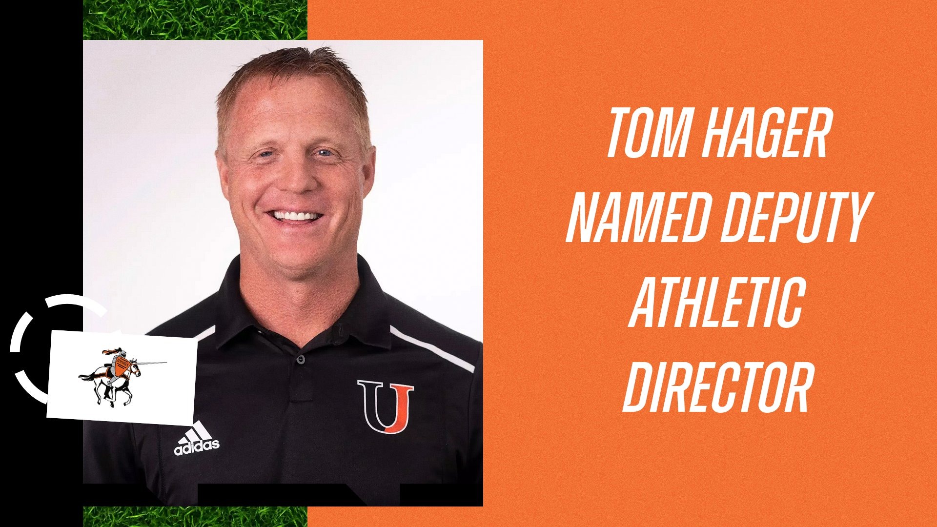 Tom Hager was named Deputy Athletic Director of Development and Leadership