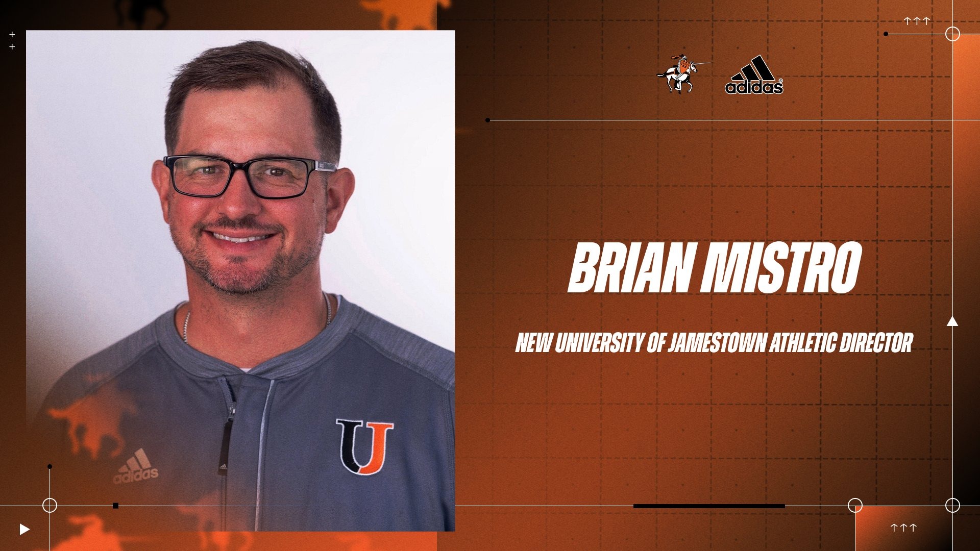 Brian Mistro was named UJ Athletic Director on June 8, 2026