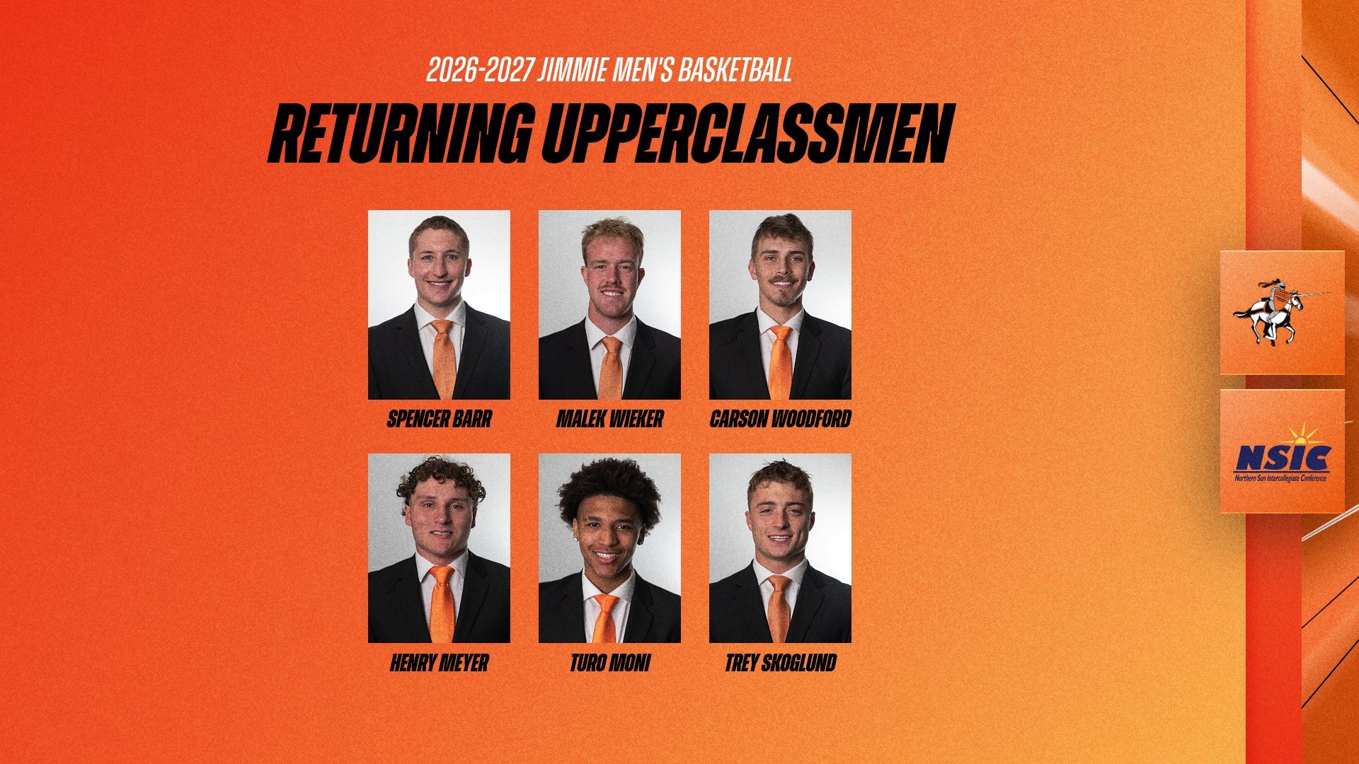 UJ men's basketball has six returning upperclassmen for 2026-27