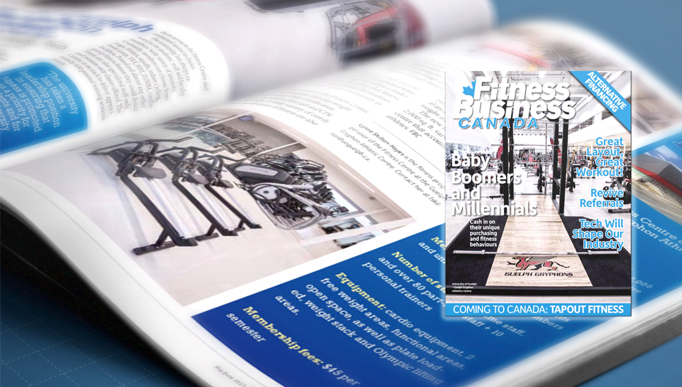 Athletic Business Magazine Cover