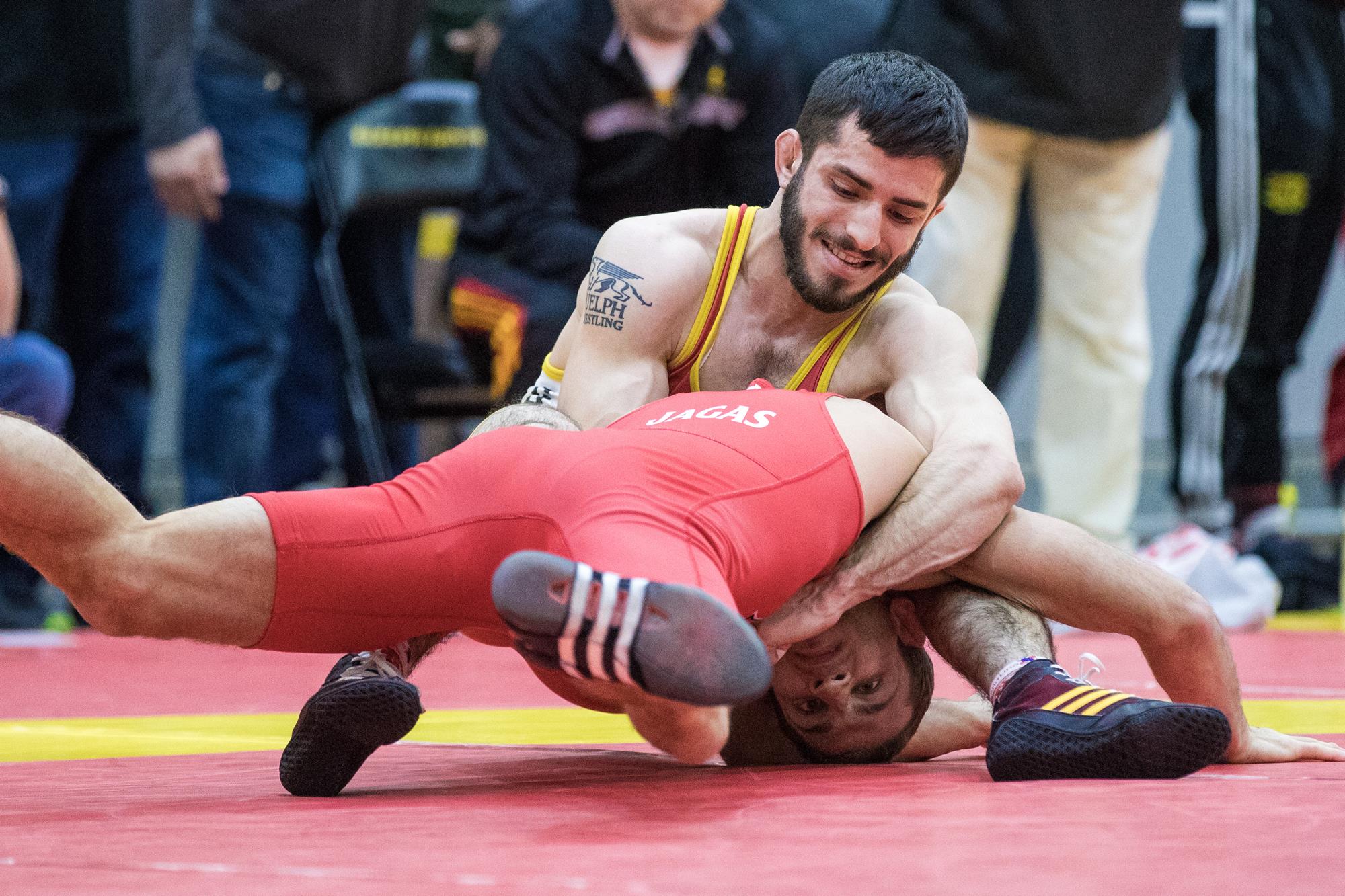 Oren Furmanov 201718 Wrestling University of Guelph Athletics