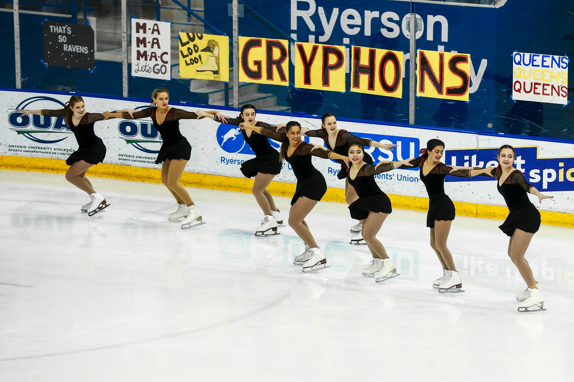 Gryphons at 2020 OUA Figure Skating Championships