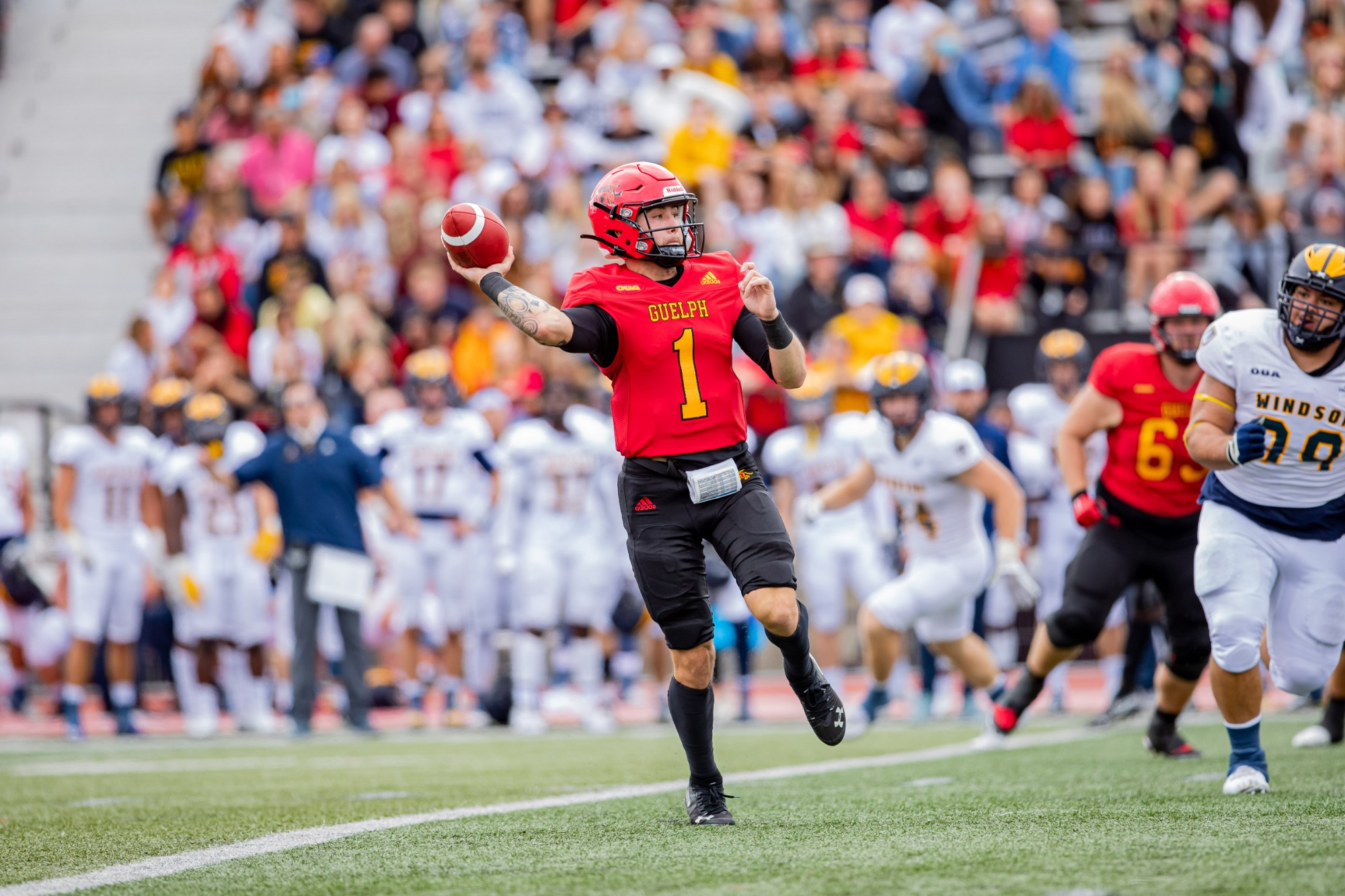Jake Helfrich 202223 Football University of Guelph Athletics