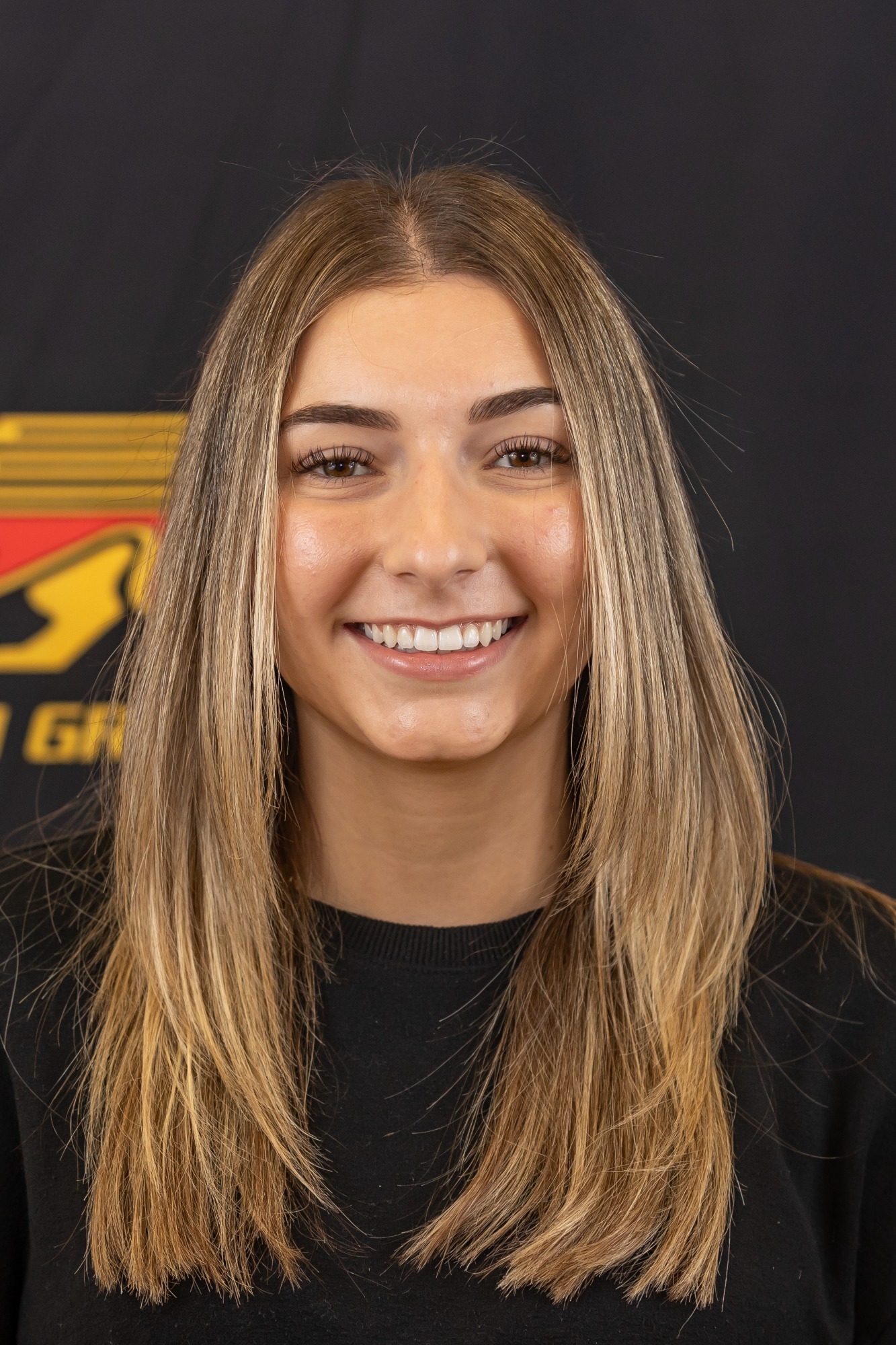 men's hockey student team manager, Catherine Rubino