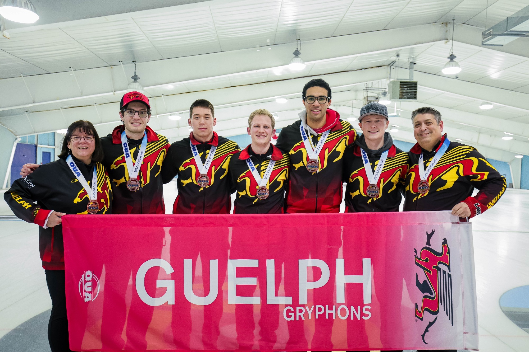 Gryphon Men's Curling - 2024 OUA Bronze Medalists