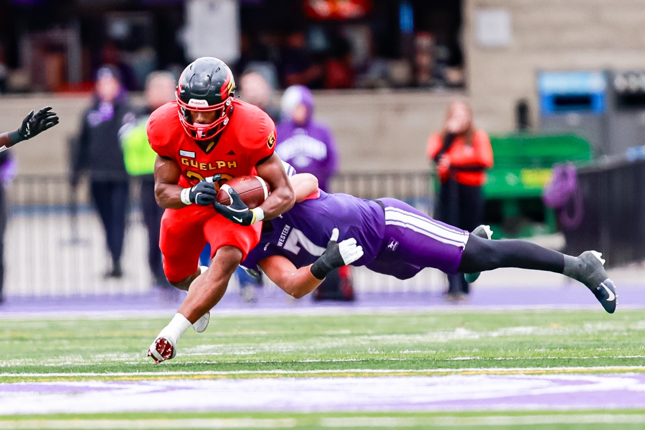 Isaiah Smith vs Western in OUA quarterfinals