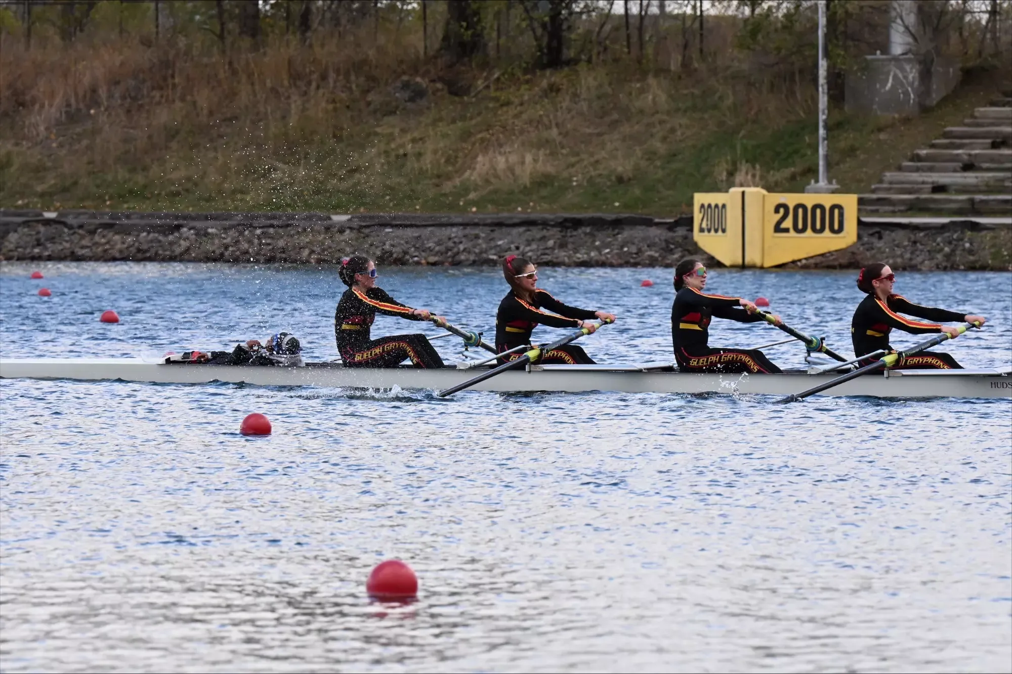 Gryphons Rowing Team at 2025 CURC