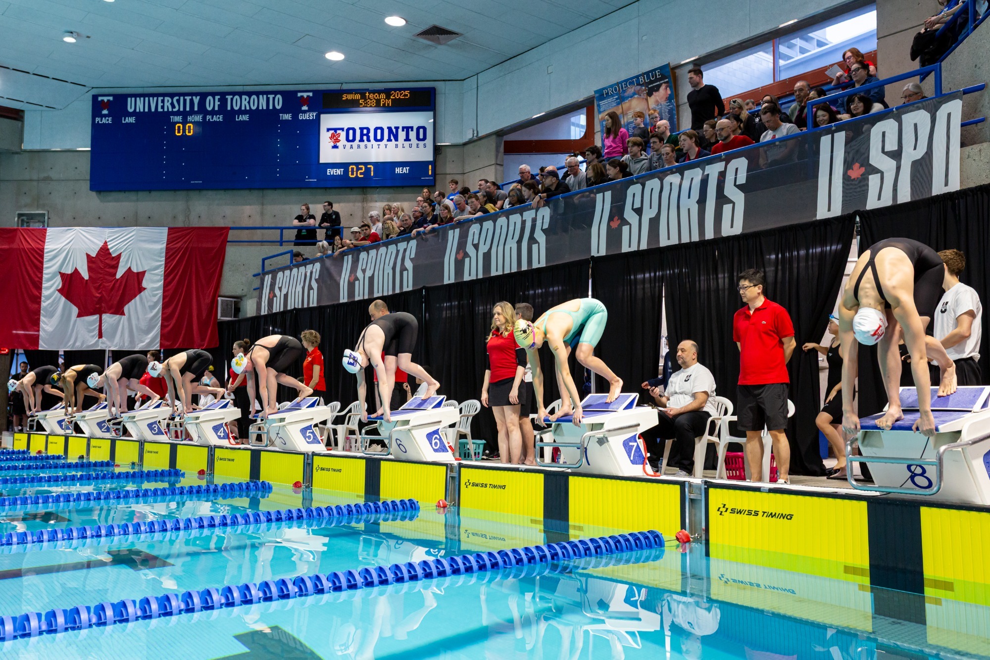 Gryphons at 2025 U SPORTS Swimming Championships