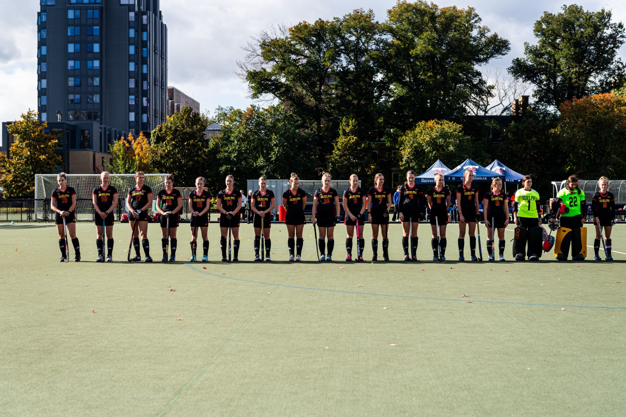 Gryphons field hockey in 2024 OUA semifinals