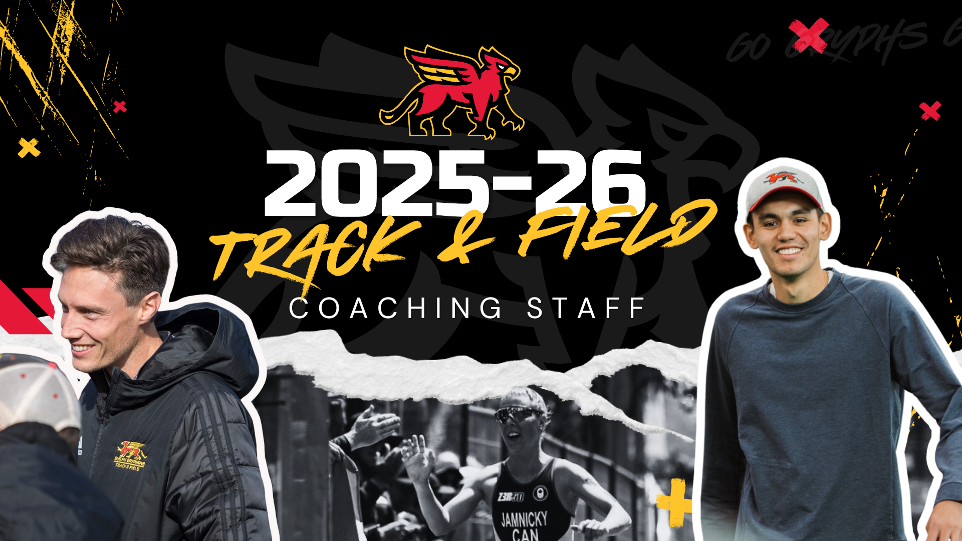 Gryphons track and field and cross country finalize 2025-26 coaching staff