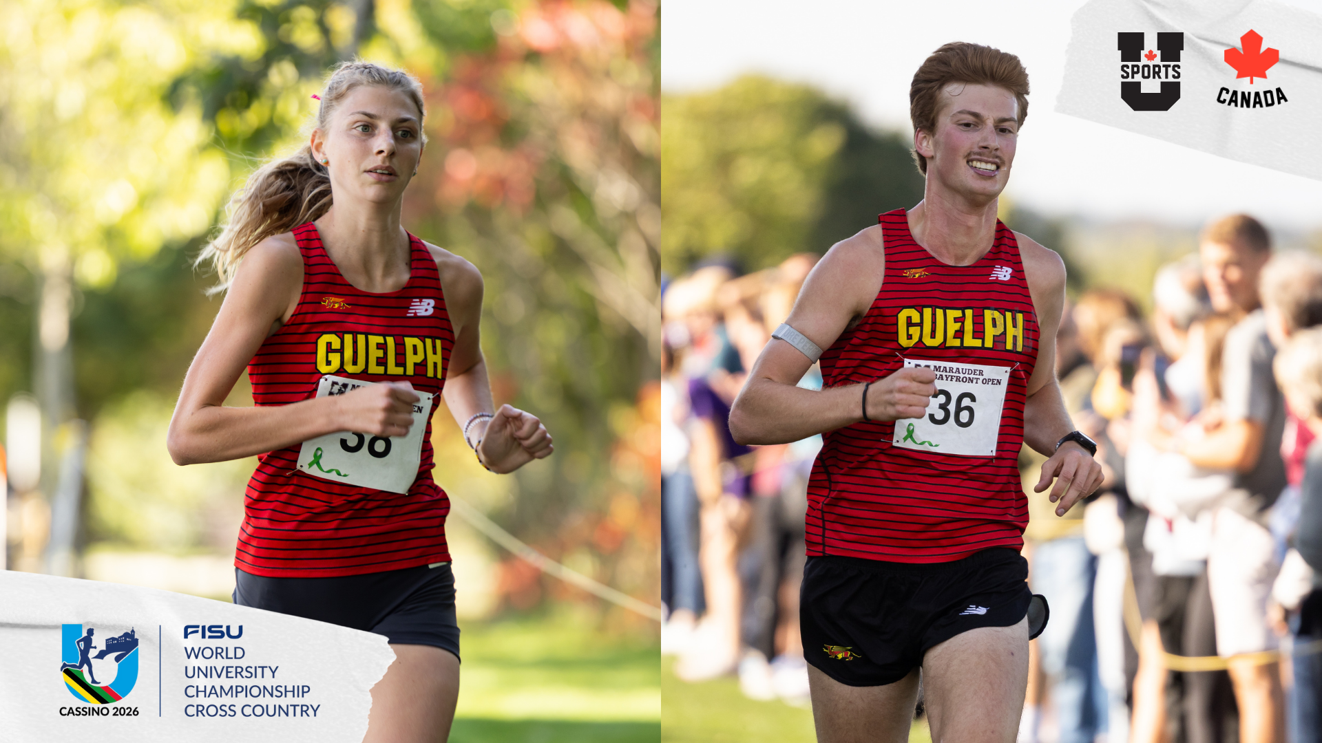 Alexandra McDougall and Jack Lehto - 2026 FISU XC Championships