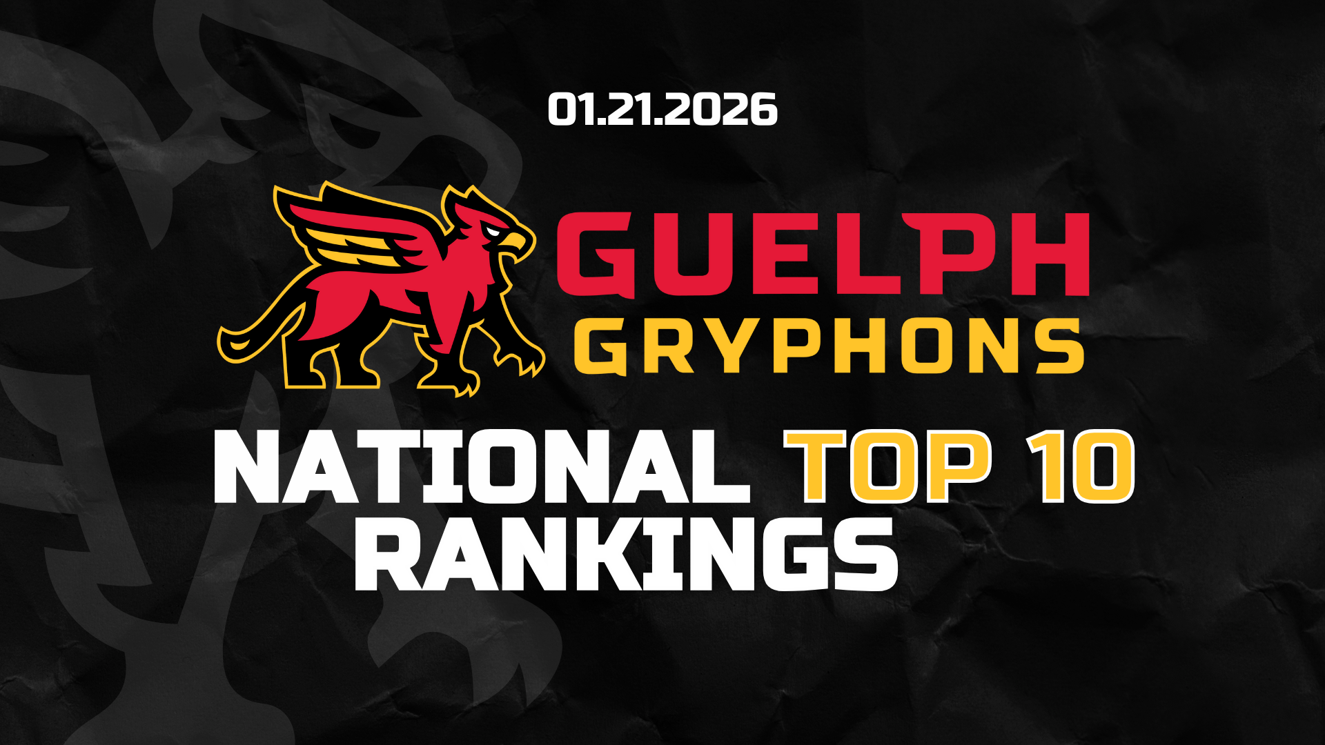 web - Gryphon Top 10 - Jan. 21, 2026