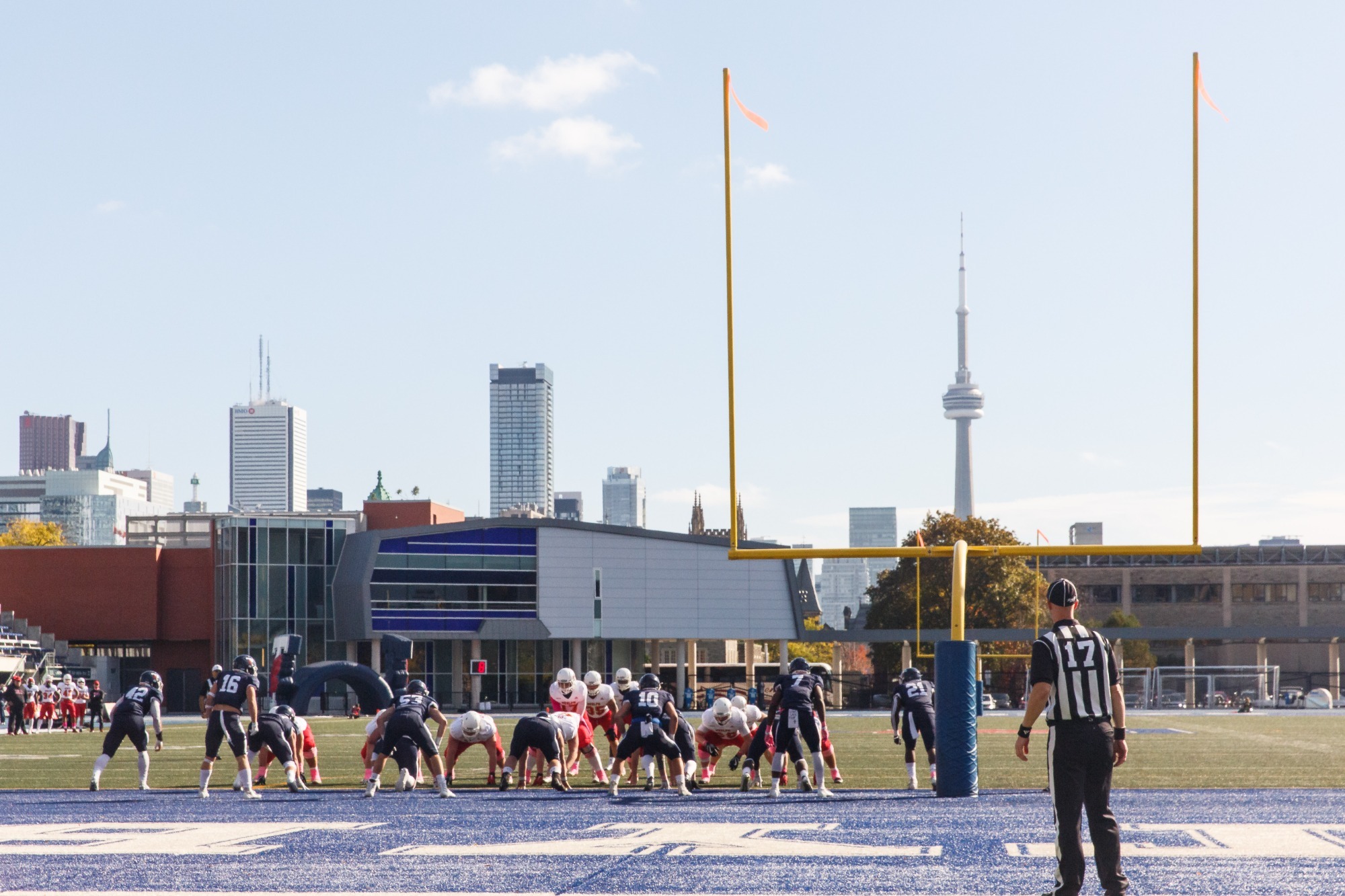 Gryphons football at Toronto in 2019
