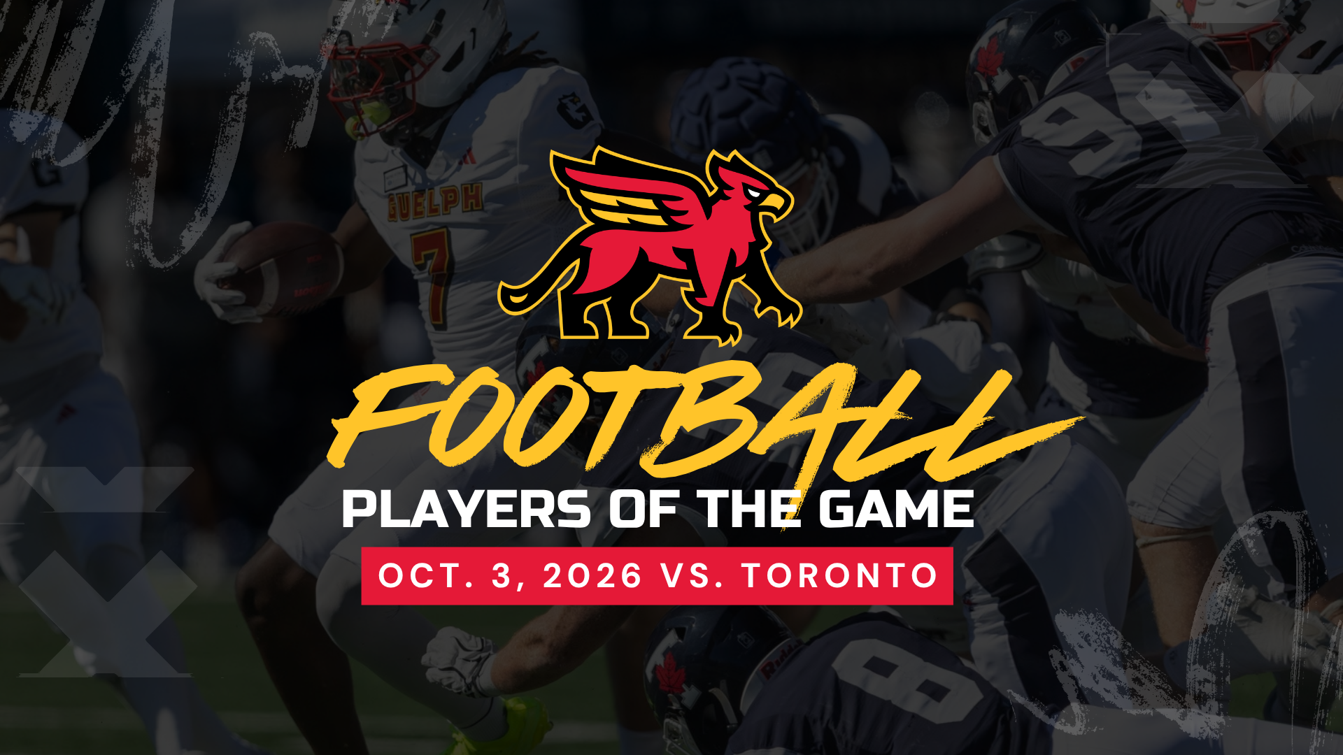 web - 2026 Gryphon FB POG - Week 6 at Toronto (Oct. 3)