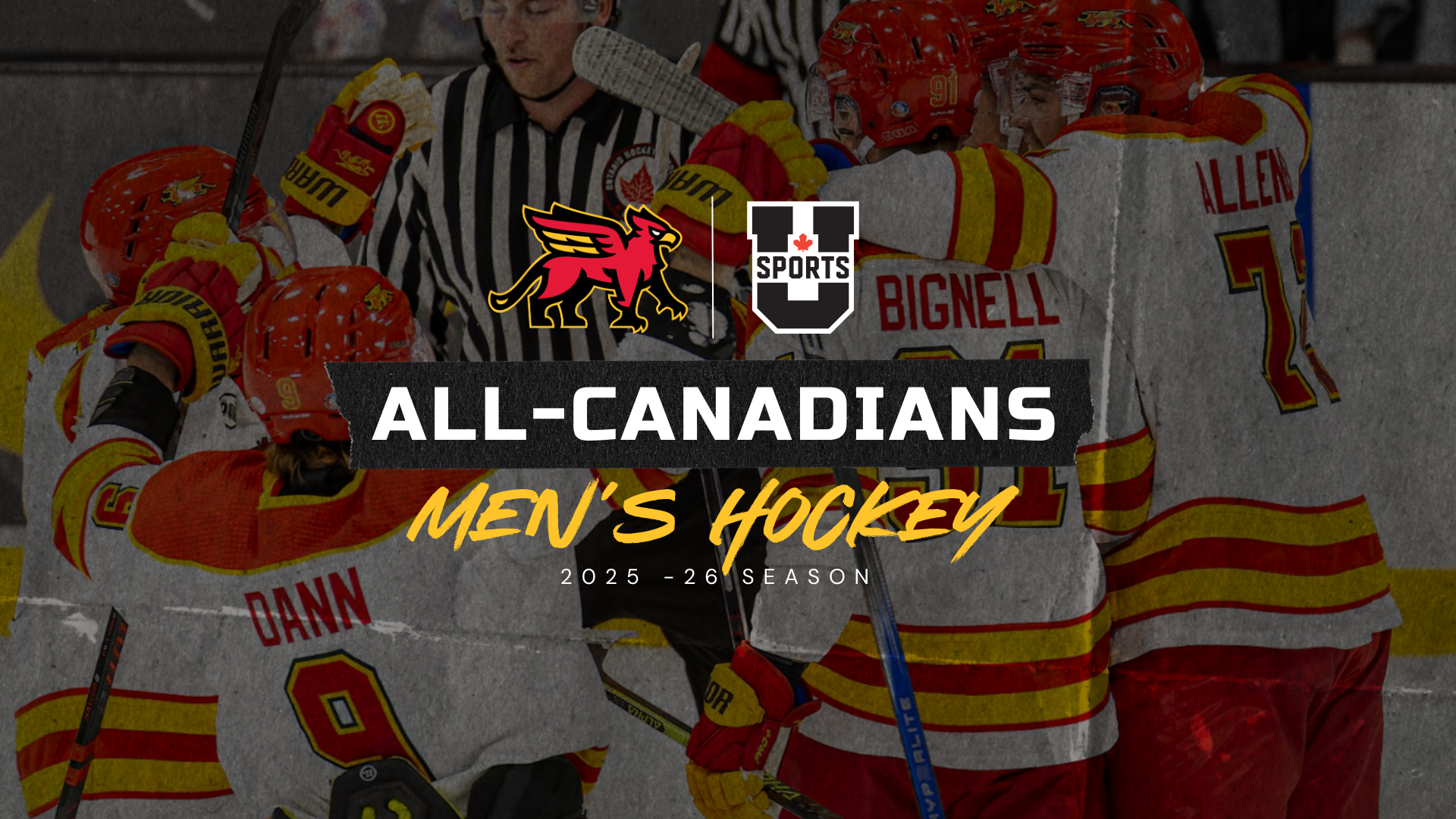  Gryphons Men's Hockey 2025-26 U SPORTS All-Canadian - Nolan Dann