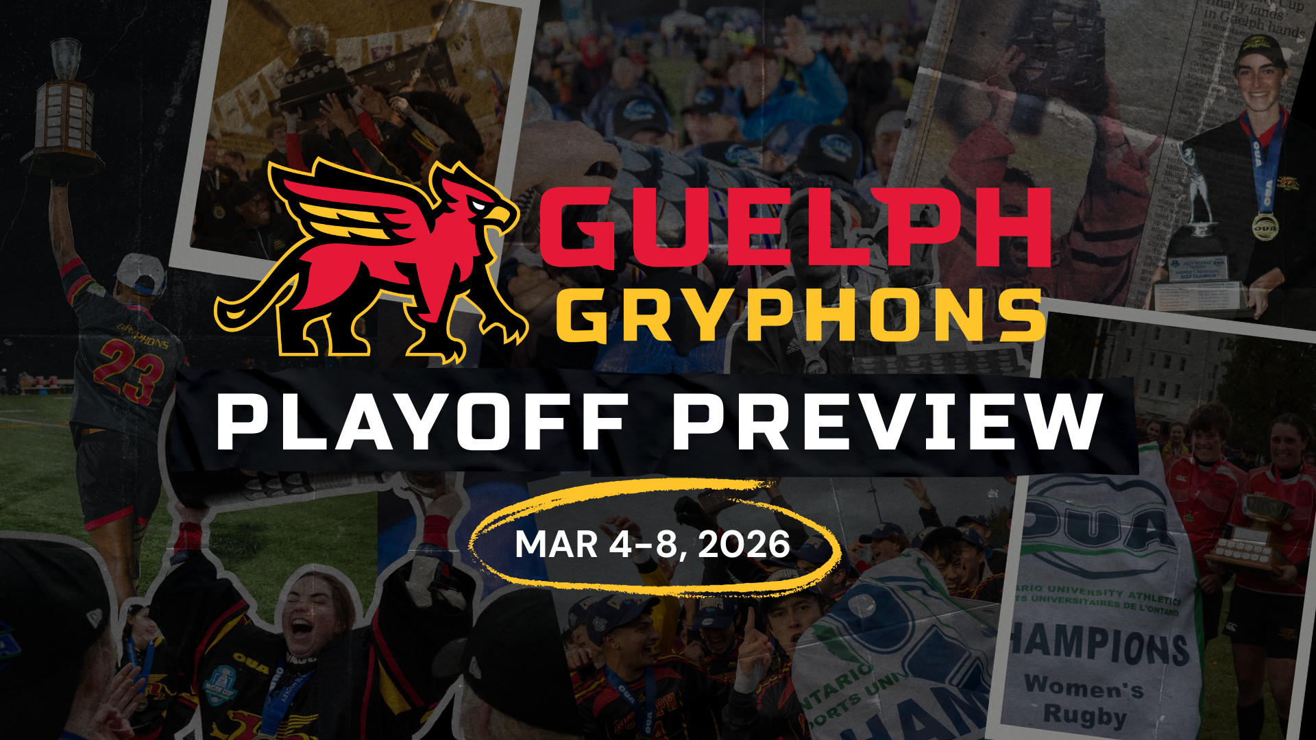  Gryphons Playoff Preview (Mar. 4-8, 2026)
