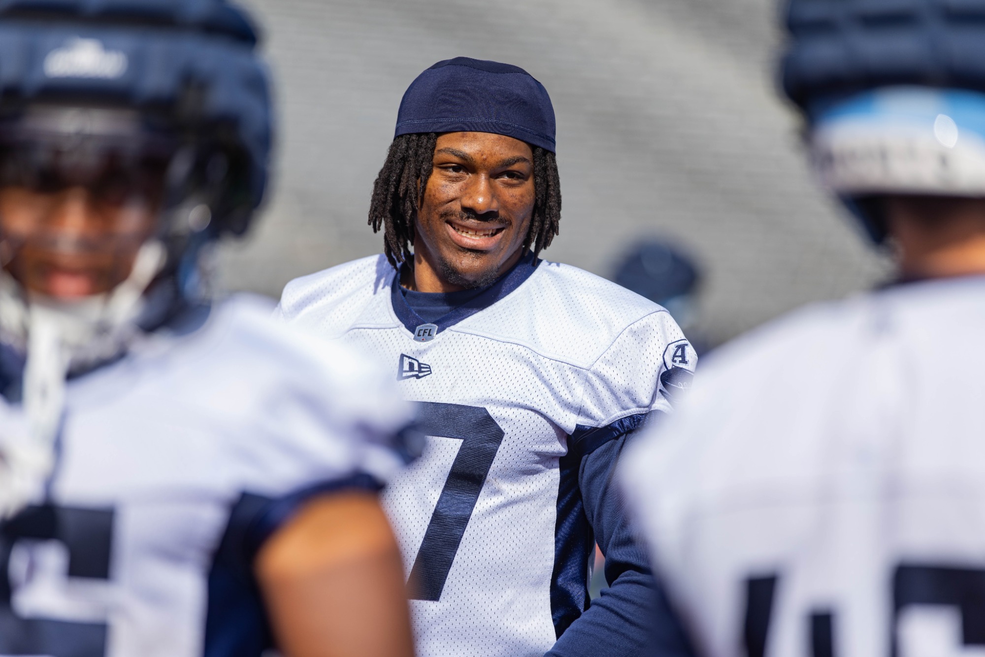 Isaiah Smith with the Toronto Argonauts