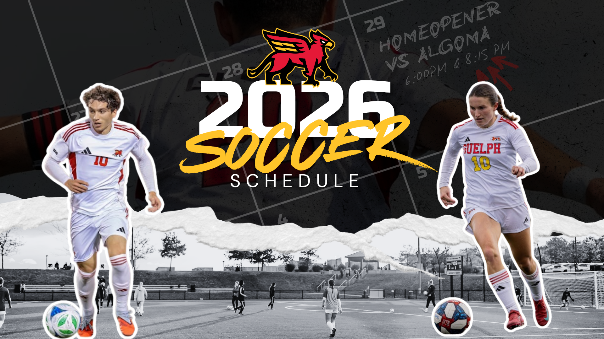 2026 Gryphons soccer schedules announced