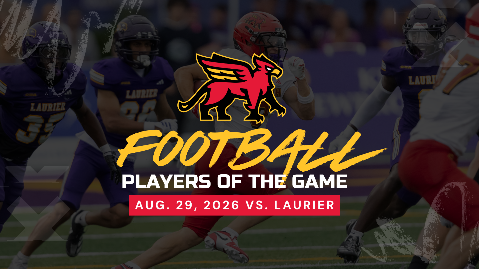 web - 2026 Gryphon FB POG - Week 1 at Laurier (Aug. 31)