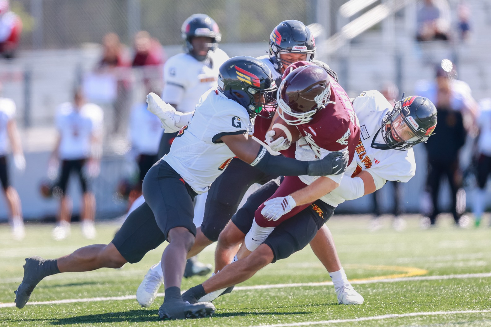 Gryphons defence vs Ottawa Gee-Gees