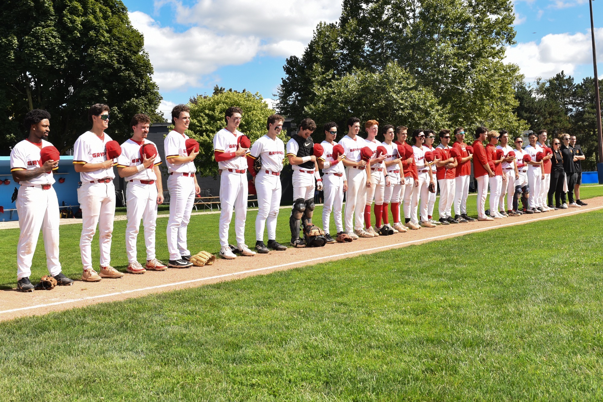 Gryphon baseball team