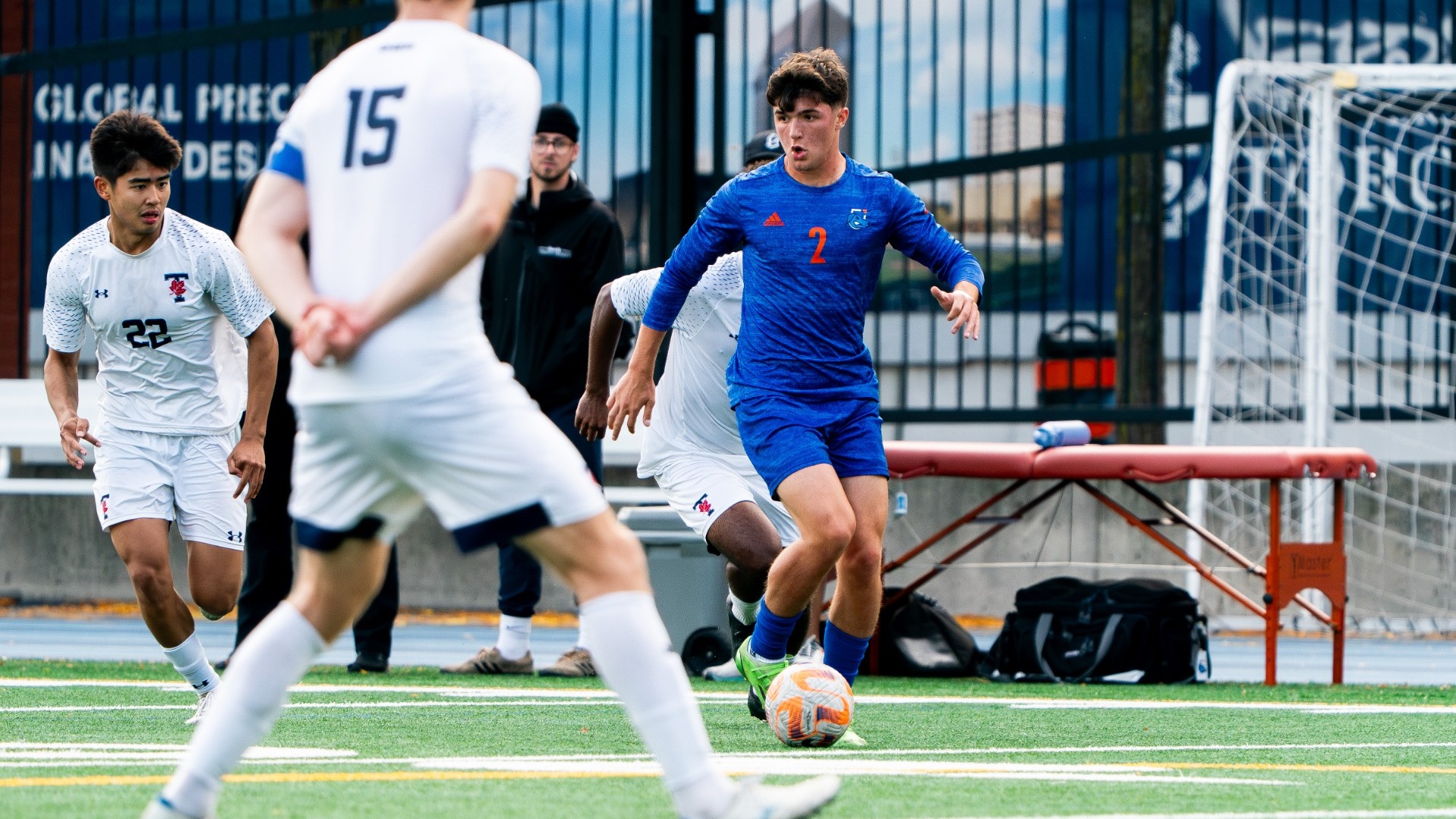 Nika Gaeini with soccer ball 