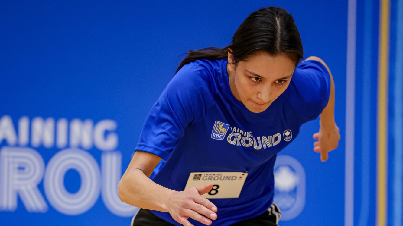 Jia Leblanc at RBC Training Ground