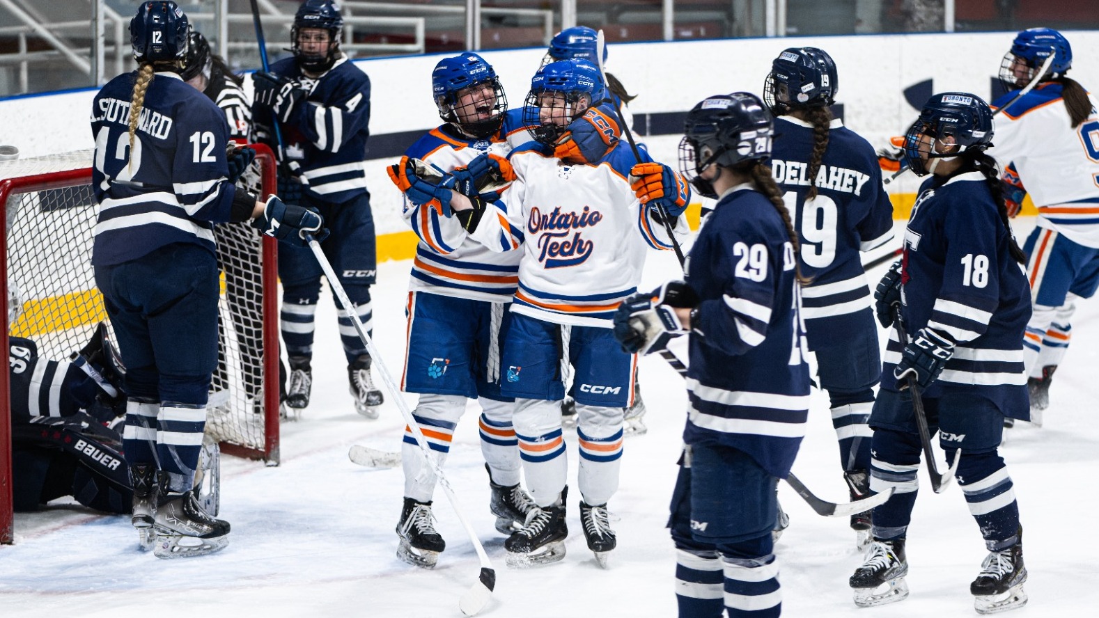 Ridgebacks celebrating