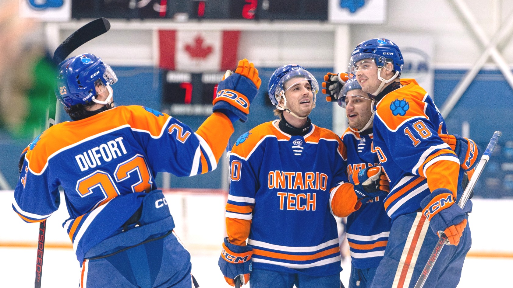 Ridgebacks celebrating