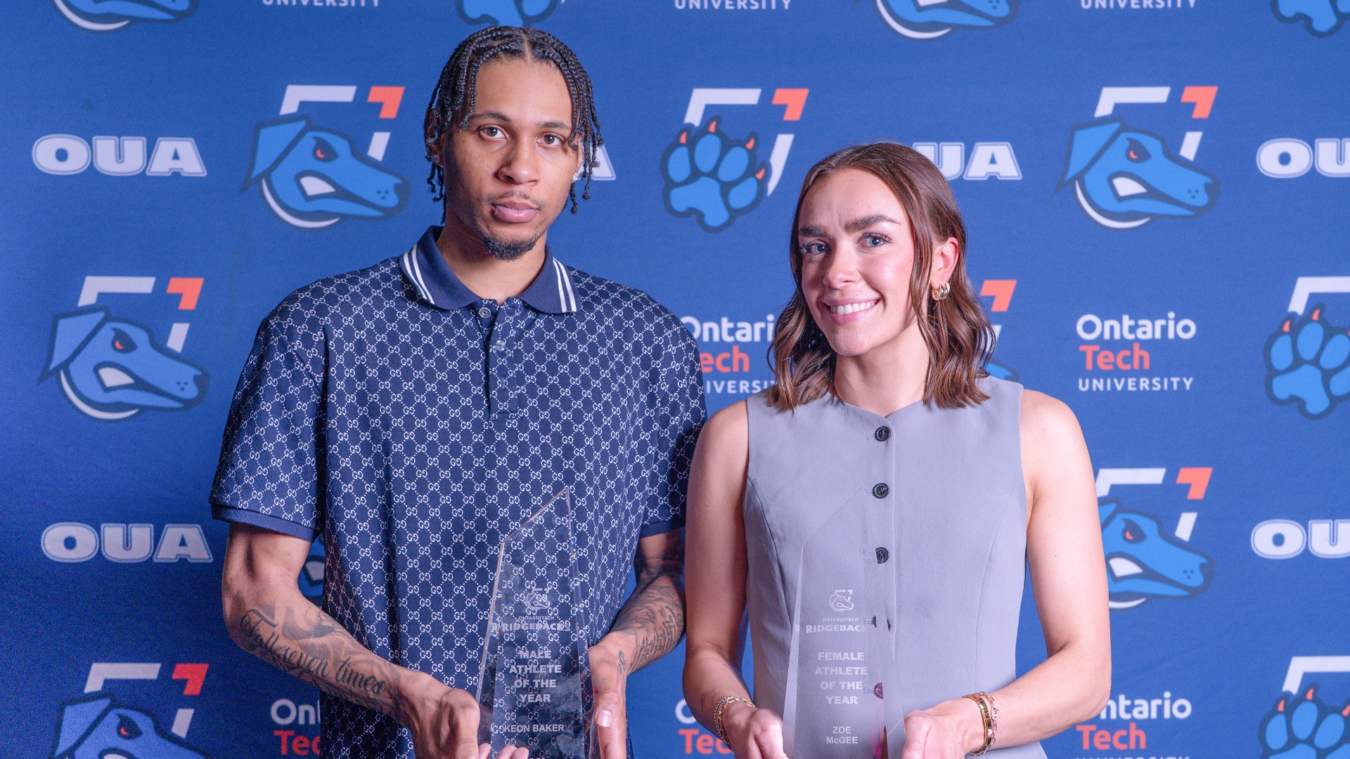 Keon Baker and Zoe McGee