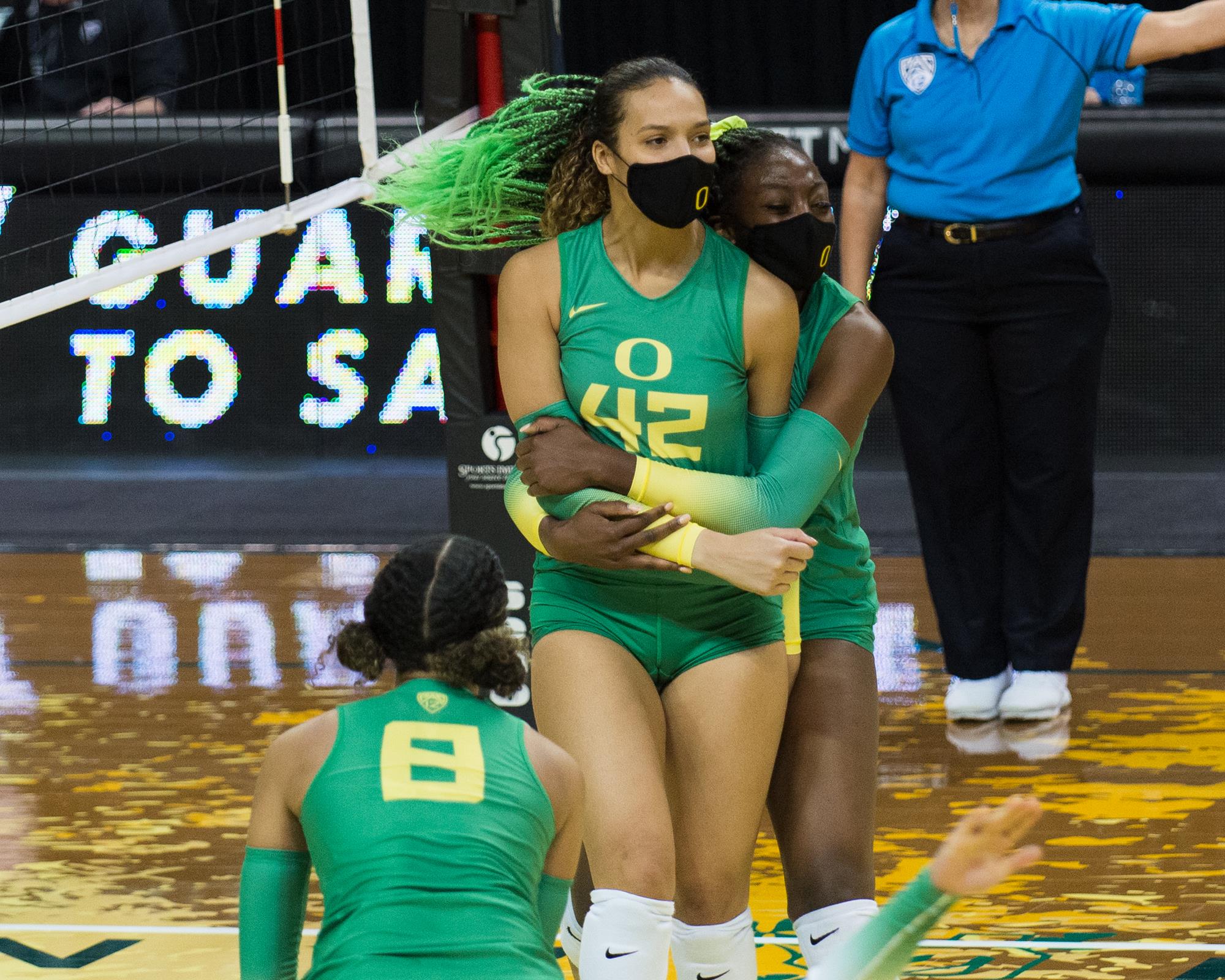 Karson Bacon Women's Volleyball University of Oregon Athletics