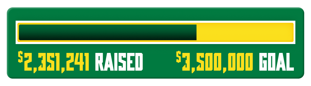
$2,351,241 Raised - $3,500,000 Goal