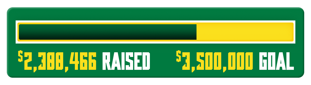 
$2,388,466 Raised - $3,500,000 Goal