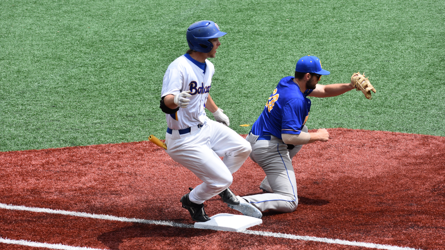 Domer Out at First Base