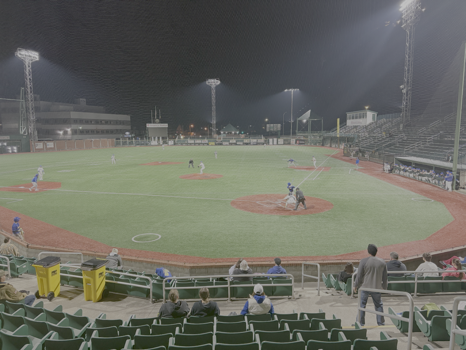 baseball at the point