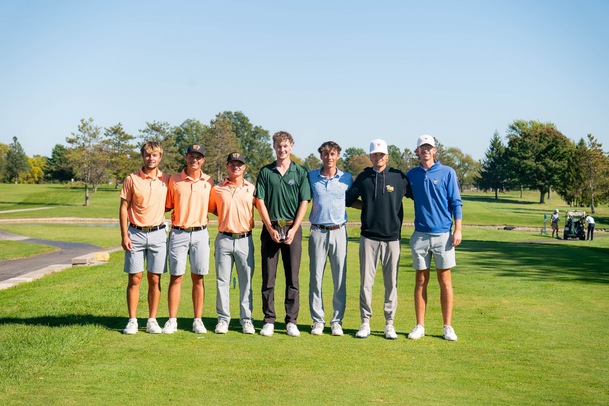 G. Vezza, L. Smith., G. Hansberry-2026 Tiffin Kyle Ryman Memorial Golf Tournament Awards Ceremony Photo
