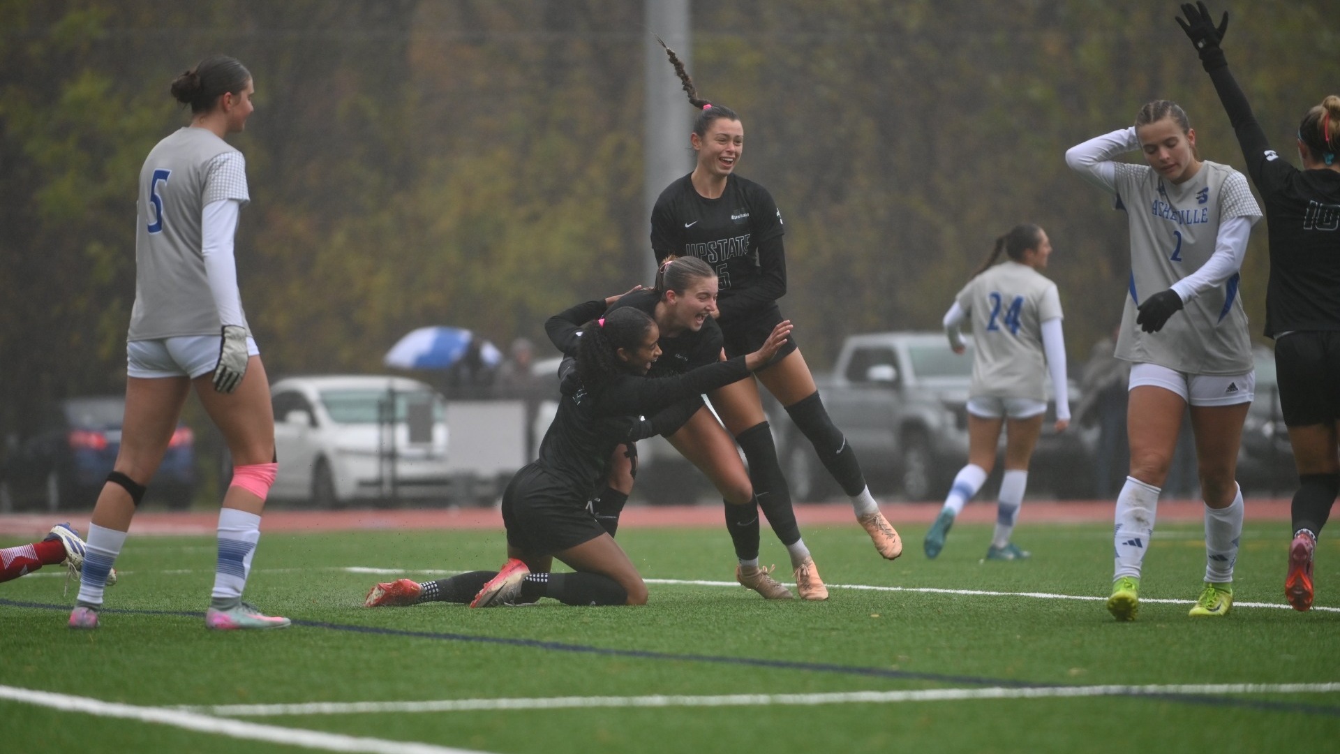 Morgan Nelson Goal Celebration